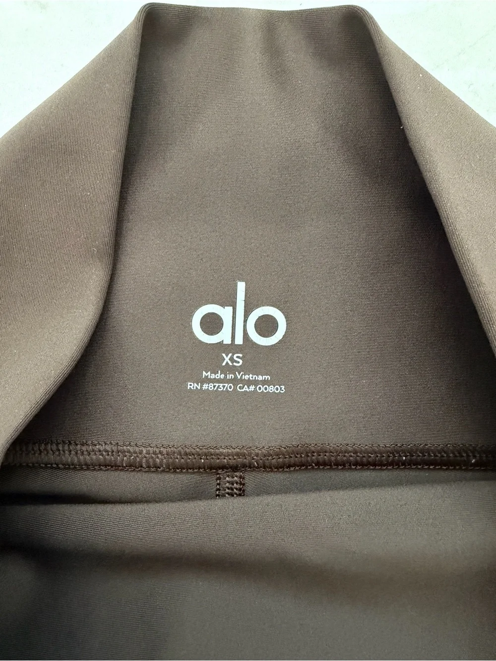 ALO Yoga Brown High-Waist Leggings - XS